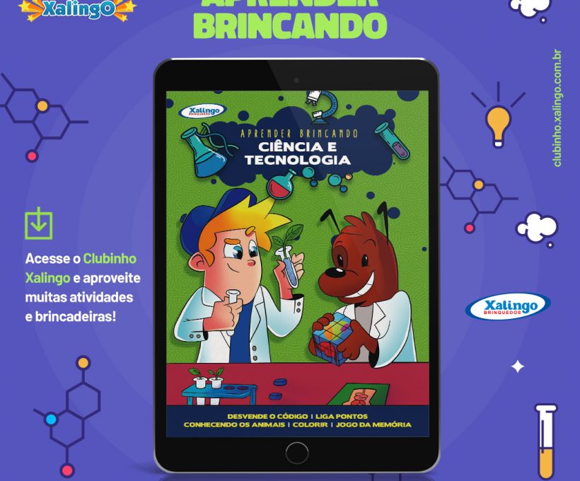 Já conferiu o PDF do Aprender Brincando deste mês?