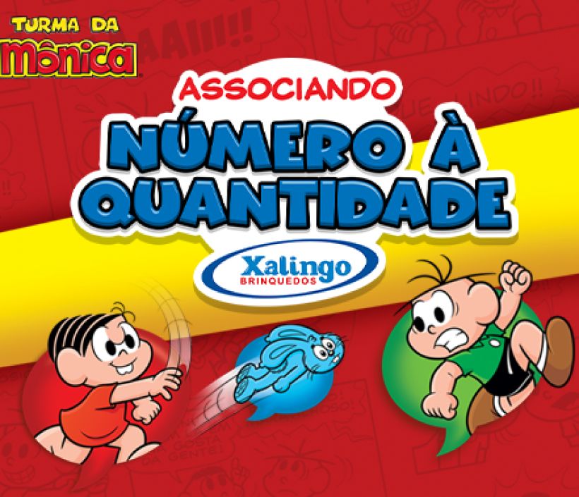 Turma da Mônica - Associando número à quantidade