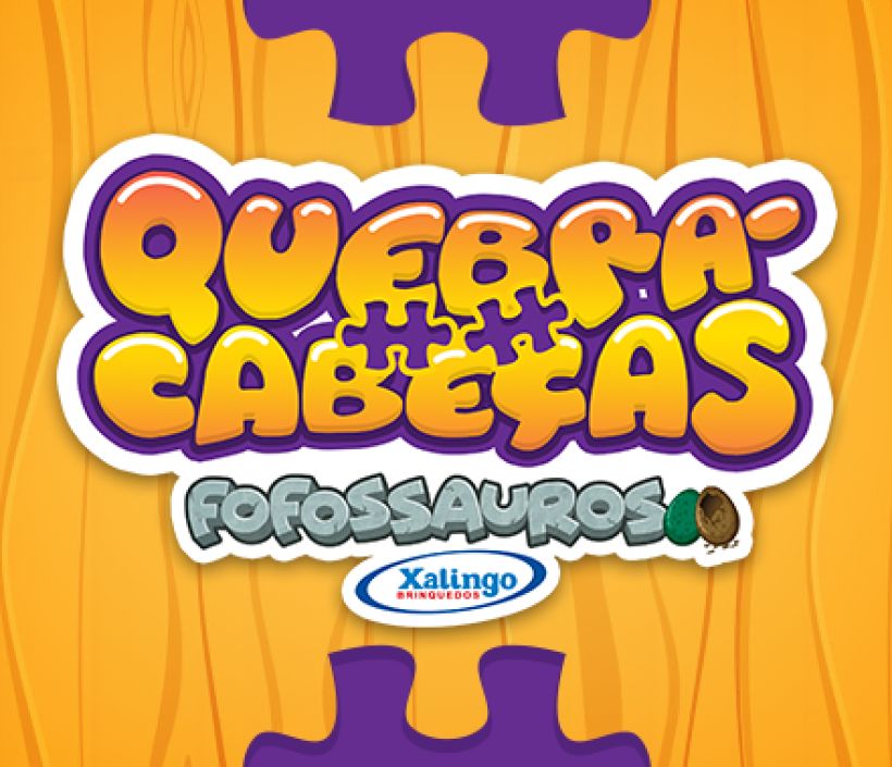 Quebra-Cabeças Fofossauros
