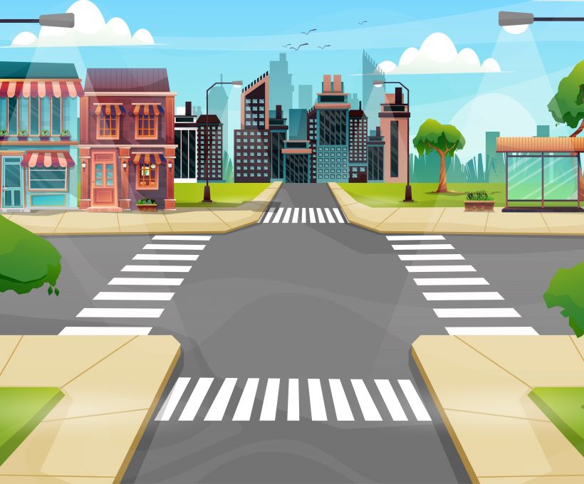O que é feito para andar, mas nunca anda?